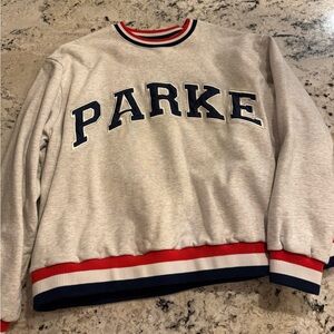 Parke American themed sweatshirt